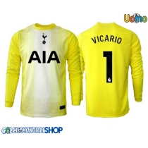 Maglie da calcio Tottenham Hotspur Guglielmo Vicario #1 Portiere Terza Maglia 2025-26 Manica Lunga